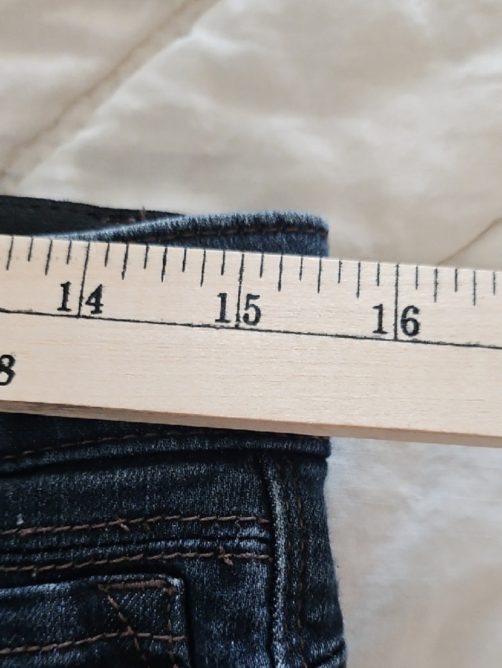 Democracy "Ab" Solution Skinny Jeans w/ Comfort Waistband Size 8 - Picture 3 of 7